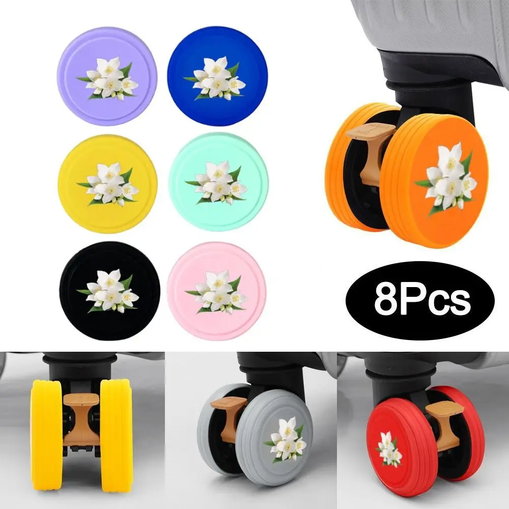 8Pcs Silicone Luggage Wheels Protector Cover Anti-slip Reduce Noise Suitcases Wheel Protection Rings Reduce Wheel Wear
8Pcs Silicone Luggage Wheels Protector Cover Anti-slip Reduce Noise Suitcases Wheel Protection Rings Reduce Wheel Wear