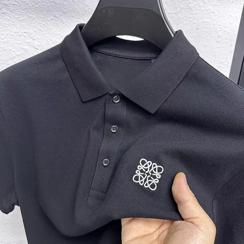 Summer Men's Brand Classic Big Print Polo Shirt Lapel Short Sleeve Business Casual Breathable Outdoor Sports Shirt
Summer Men's Brand Classic Big Print Polo Shirt Lapel Short Sleeve Business Casual Breathable Outdoor Sports Shirt