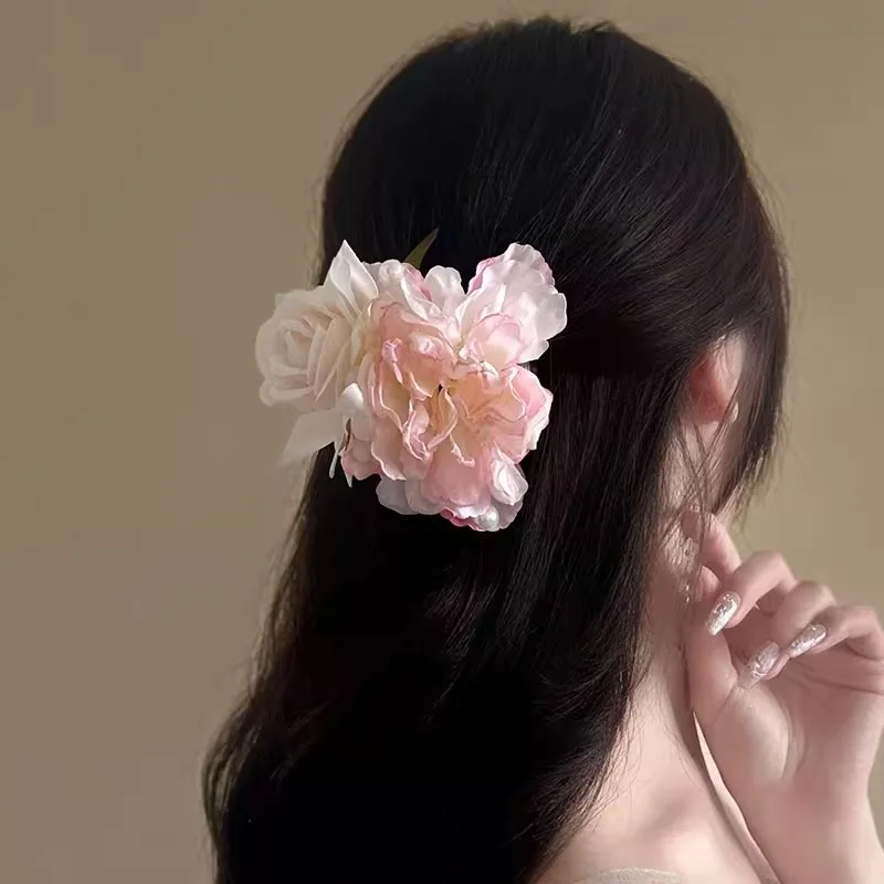 Pure desire wind pink flower grab clip fairy air sweet atmosphere large hair grab side tie hairpin hairpin
Pure desire wind pink flower grab clip fairy air sweet atmosphere large hair grab side tie hairpin hairpin