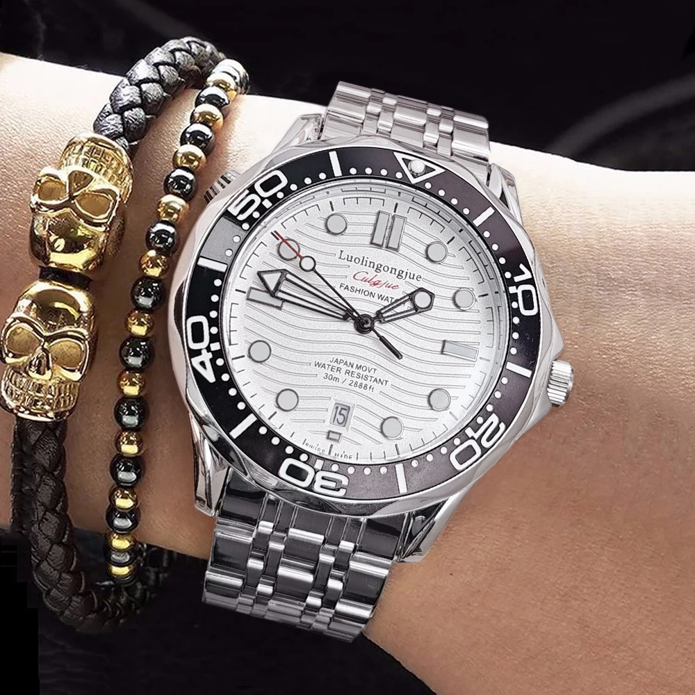 High-End Luxury Seahorse Series Business Men's Mechanical Watch, Skeleton Design, Stainless Steel Strap, High-Value Luxury Diver's Watch for Men, Fully Automatic Mechanical Watch, Fashionable Casual Versatile Personality Watch for Men, the Best Gift for H
High-End Luxury Seahorse Series Business Men's Mechanical Watch, Skeleton Design, Stainless Steel Strap, High-Value Luxury Diver's Watch for Men, Fully Automatic Mechanical Watch, Fashionable Casual Versatile Personality Watch for Men, the Best Gift for H