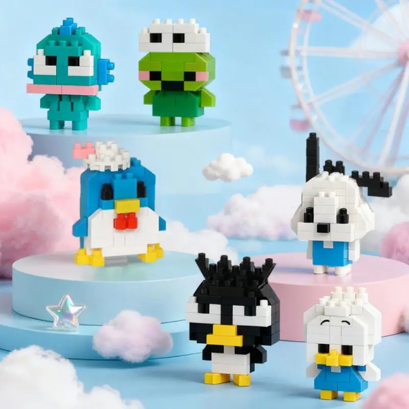 Nanoblock Sanrio Micro Blocks Mystery Bag Official Pochacco Figure Tiny Building Set Cute Collectible Toy Girl Gift
Nanoblock Sanrio Micro Blocks Mystery Bag Official Pochacco Figure Tiny Building Set Cute Collectible Toy Girl Gift