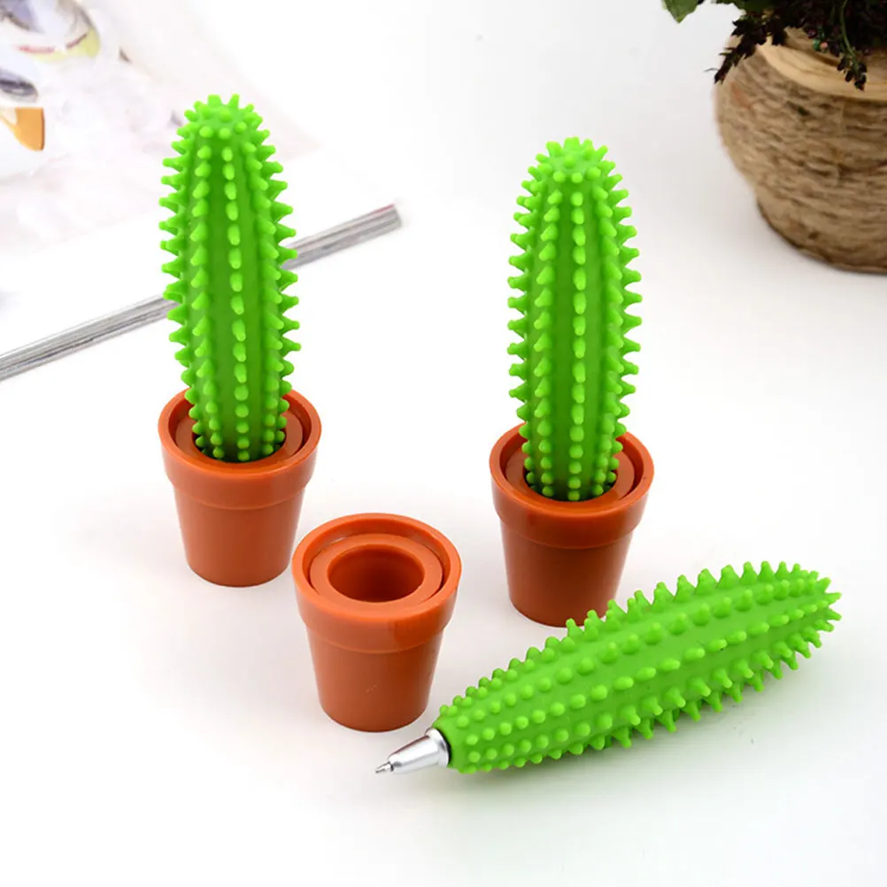3 Pcs Cactus Ballpoint Pen Potted Stationery Ballboint Bulk Pens Plastic Cactuspens Office Designed
3 Pcs Cactus Ballpoint Pen Potted Stationery Ballboint Bulk Pens Plastic Cactuspens Office Designed
