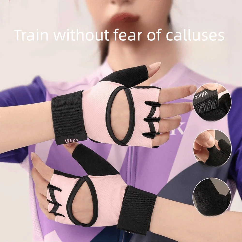 1Pair Breathable Gym Fitness Gloves Anti-Slip Half Finger Cycling Fingerless Gloves Wear-Resistant Palm Protection
1Pair Breathable Gym Fitness Gloves Anti-Slip Half Finger Cycling Fingerless Gloves Wear-Resistant Palm Protection