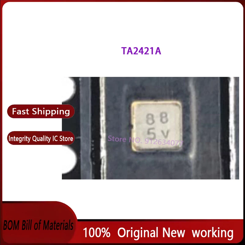 10PCS TA2421A code brand new original 558MHz packaged SMD filter in stock
10PCS TA2421A code brand new original 558MHz packaged SMD filter in stock