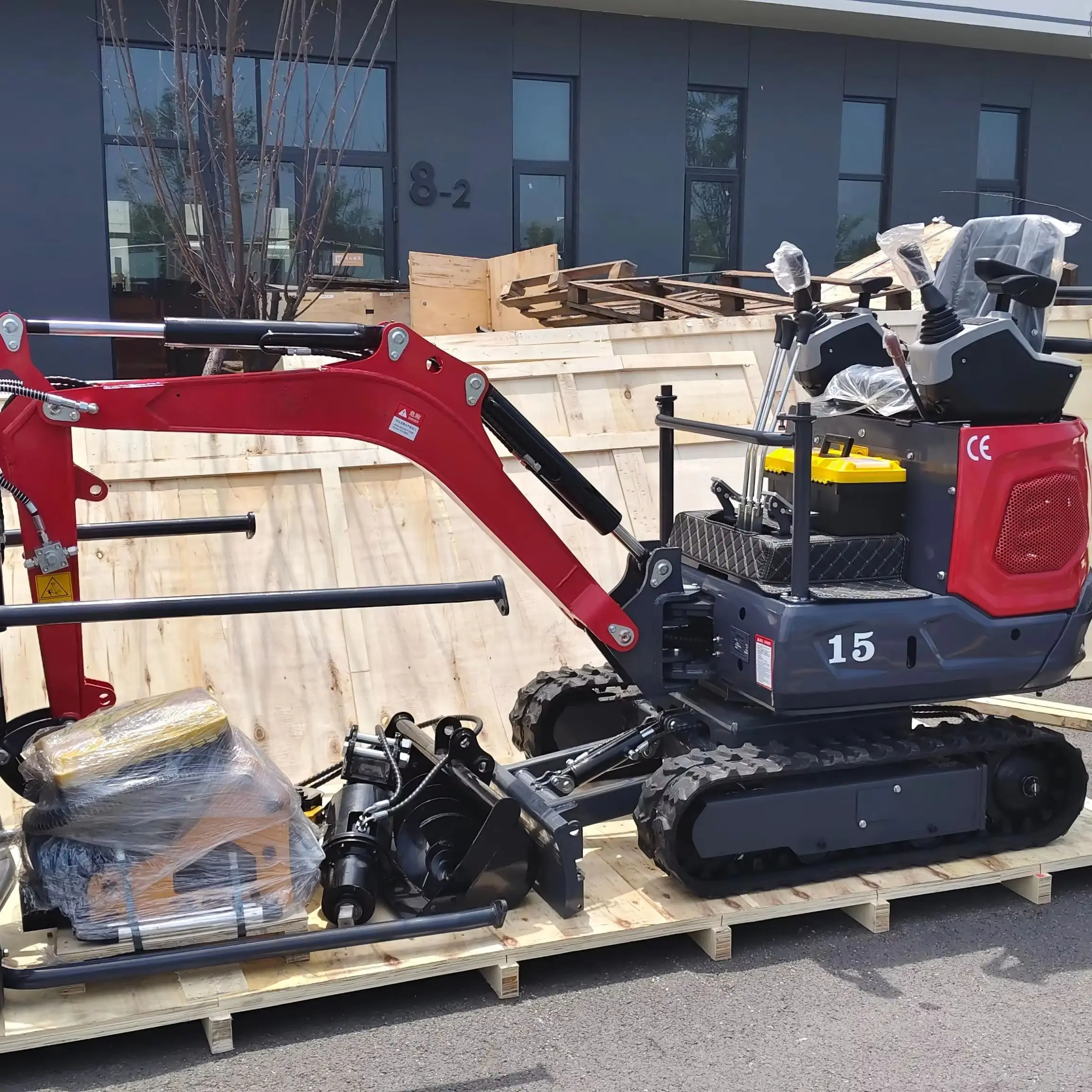 New 1.5T Mini Digger High-Performance Hydraulic Pilot Control Mini Excavator Reliable Kubota Engine Full Set of Attachments
New 1.5T Mini Digger High-Performance Hydraulic Pilot Control Mini Excavator Reliable Kubota Engine Full Set of Attachments