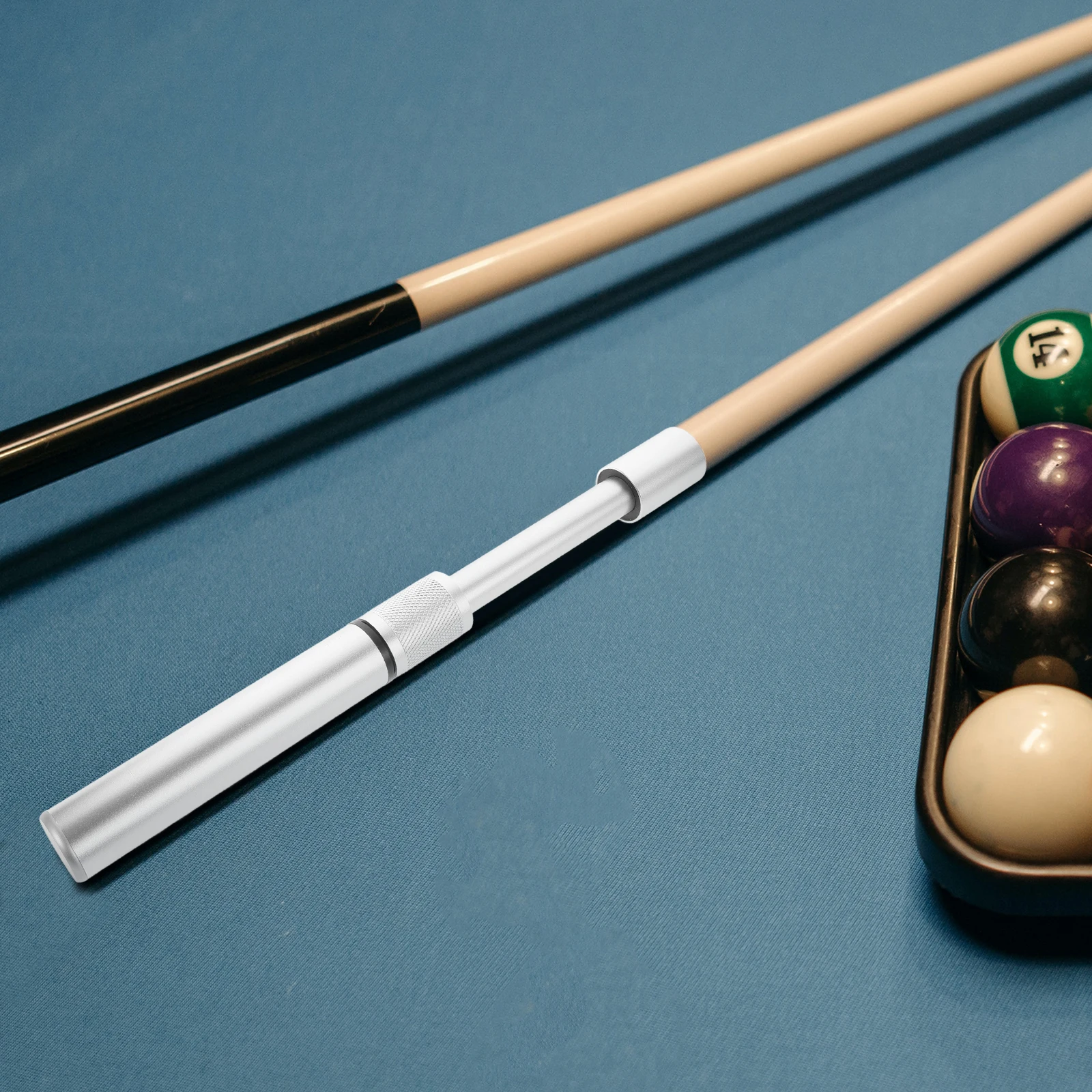 Aluminium Pool Extender Lightweight Cue Extension Rod Durable Billiard Shaft Extension Bar Lengthen Stick Snooker Accessory
Aluminium Pool Extender Lightweight Cue Extension Rod Durable Billiard Shaft Extension Bar Lengthen Stick Snooker Accessory