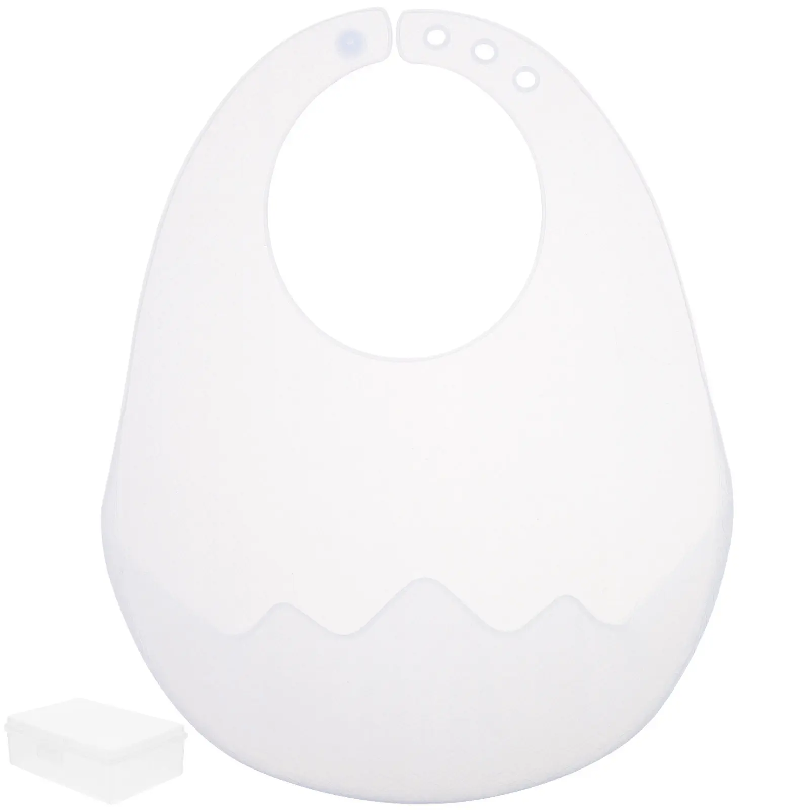 Baby Silicone Bib Adjustable Neck Strap Toddler Feeding Bib Flexible Soft Eating Supplies for Boys Girls Dishwasher Safe
Baby Silicone Bib Adjustable Neck Strap Toddler Feeding Bib Flexible Soft Eating Supplies for Boys Girls Dishwasher Safe