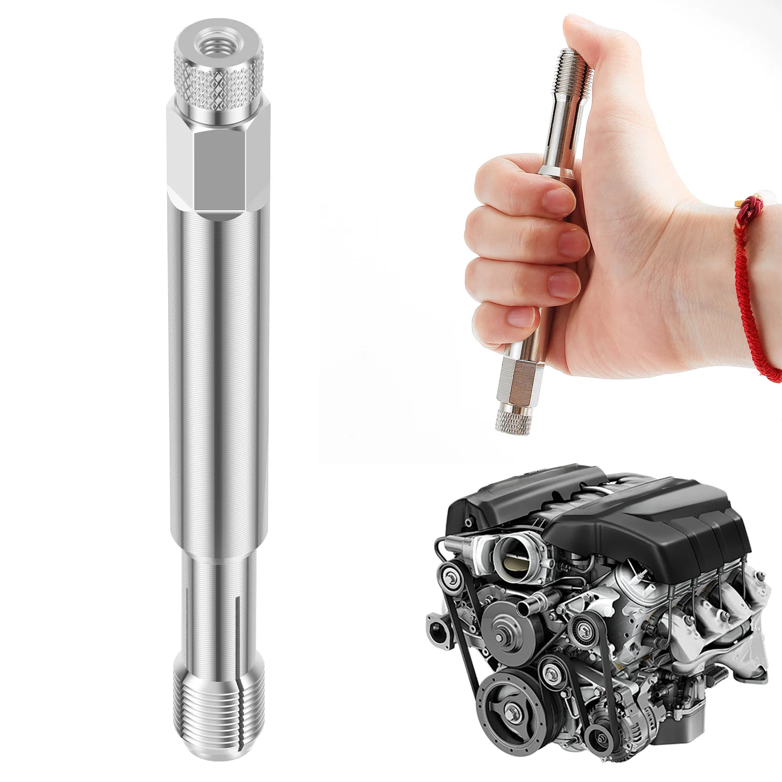 Car Back Tap Thread Repair Tool Automotive Spark Plug Repair Equipment M14x1.25 for Automotive Spark Plug Maintenance Equipment
Car Back Tap Thread Repair Tool Automotive Spark Plug Repair Equipment M14x1.25 for Automotive Spark Plug Maintenance Equipment