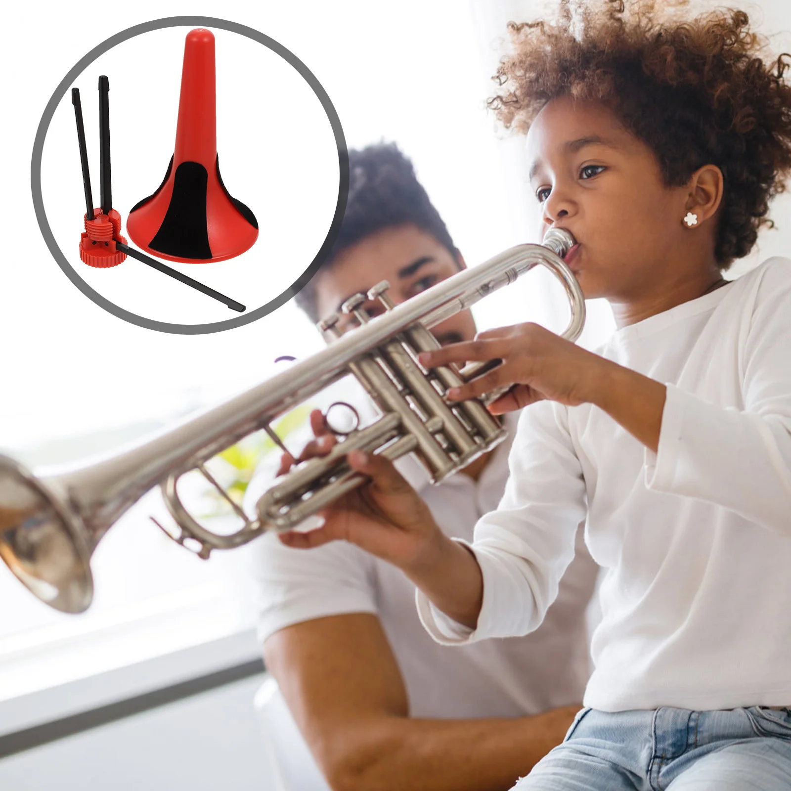 Trumpet Accessory Cornet Stand Small Wind Instrument Accessories Detachable Folding
Trumpet Accessory Cornet Stand Small Wind Instrument Accessories Detachable Folding