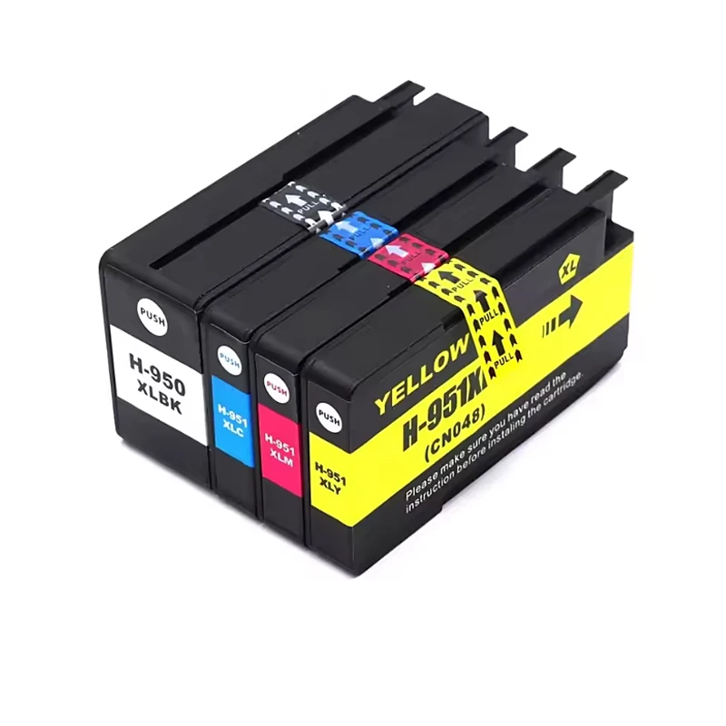 Compatible for HP 950XL for 951XL For HP950 ink cartridge 950 951 For Officejet 8100 8600 8700 8610 8620 8630 8640 8660 Printer
Compatible for HP 950XL for 951XL For HP950 ink cartridge 950 951 For Officejet 8100 8600 8700 8610 8620 8630 8640 8660 Printer