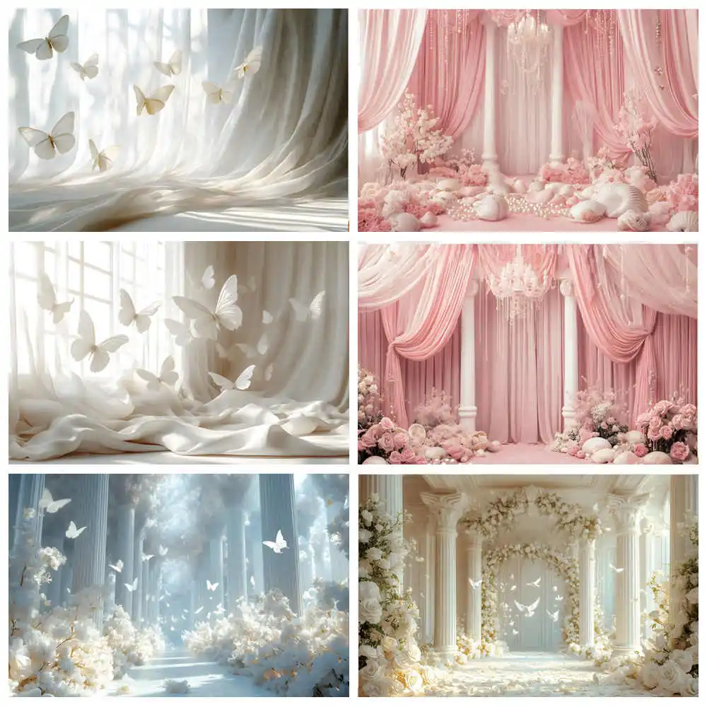 Photography Background for Wedding Boho Flowers Butterfly Kids Birthday Baby Shower Portrait Decor Backdrop Photo Studio Props
Photography Background for Wedding Boho Flowers Butterfly Kids Birthday Baby Shower Portrait Decor Backdrop Photo Studio Props