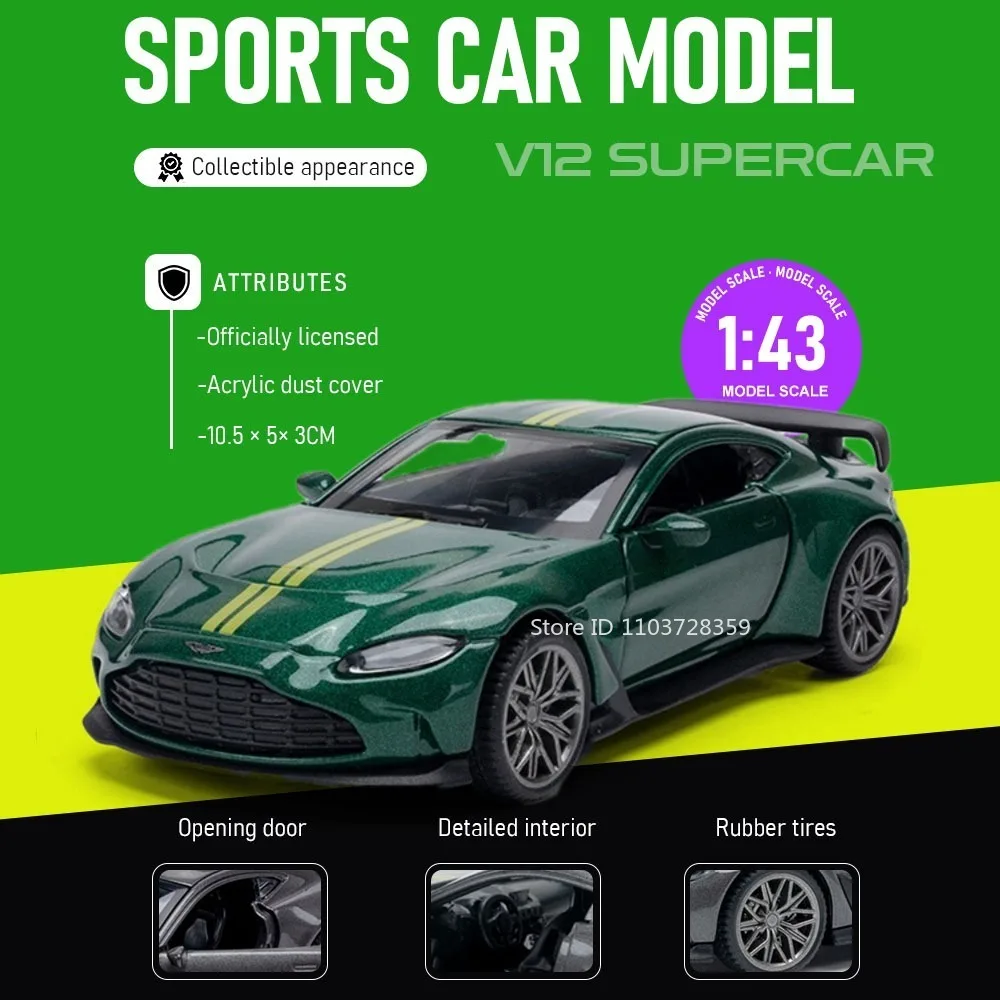 Масштабная модель спортивного автомобиля V12 1:43, металлическая литая игрушка с открывающимися дверями, резиновыми шинами и акриловым пылезащитным чехлом. Изысканный подарок для любителей суперкаров.
Масштабная модель спортивного автомобиля V12 1:43, металлическая литая игрушка с открывающимися дверями, резиновыми шинами и акриловым пылезащитным чехлом. Изысканный подарок для любителей суперкаров.