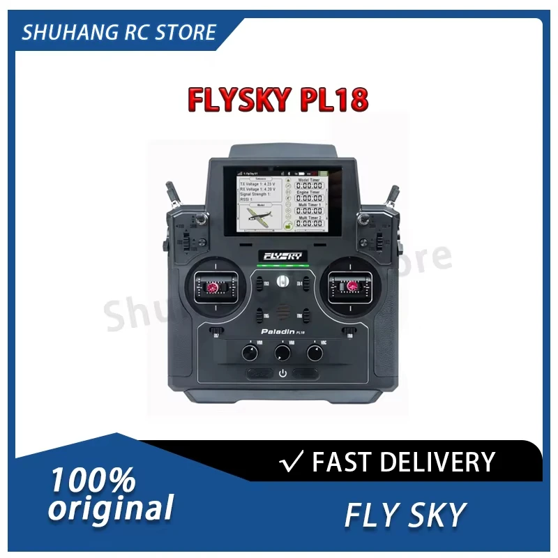 FLYSKY Fusi PL18 2.4GHZ 18CH Remote Control DIY Toy Spare for RC Airplane FPV Drone Car RC Aircraft Model
FLYSKY Fusi PL18 2.4GHZ 18CH Remote Control DIY Toy Spare for RC Airplane FPV Drone Car RC Aircraft Model