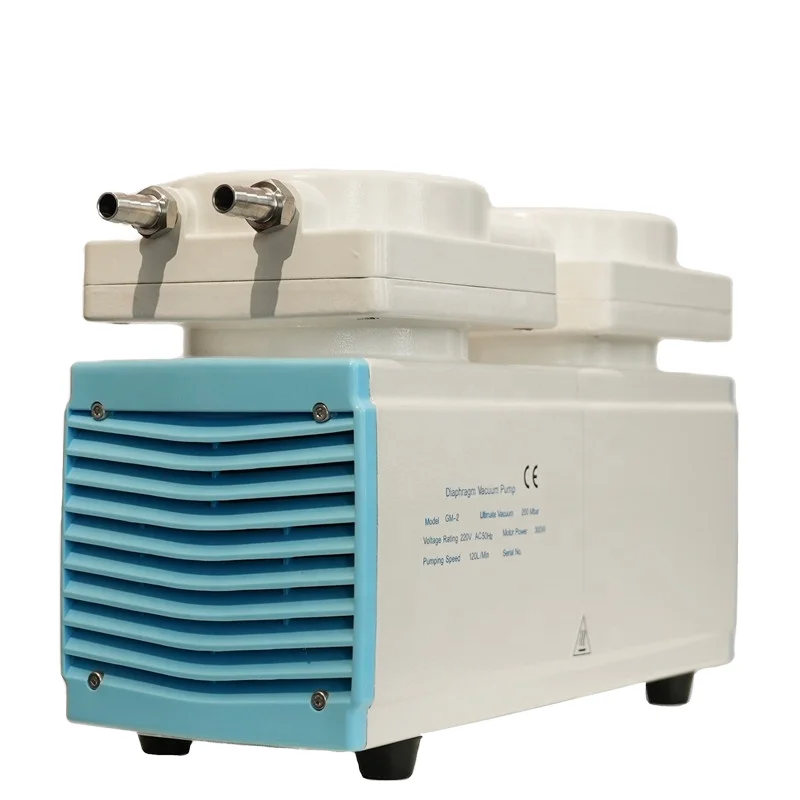 Jinteng GM-2 High Speed Oil-free Diaphragm Vacuum Pump 120L/Min(4CFM) 2/5HP for Lab & Pharmacy Industry
Jinteng GM-2 High Speed Oil-free Diaphragm Vacuum Pump 120L/Min(4CFM) 2/5HP for Lab & Pharmacy Industry