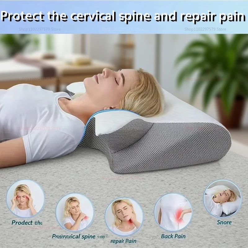 2025 NEW Cervical Support Pillow for Neck Pain Relief Memory Foam Non-Collapse Cervical Pillow for Spinal Alignment and Comfort
2025 NEW Cervical Support Pillow for Neck Pain Relief Memory Foam Non-Collapse Cervical Pillow for Spinal Alignment and Comfort