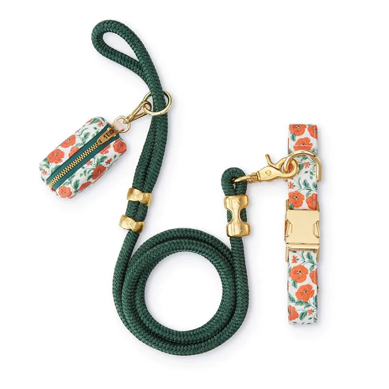 Luxury PU Leather Pet Dog Collar Walk Set Luxury Dog Training Collar and Leash Poop Bag Holder Sets
Luxury PU Leather Pet Dog Collar Walk Set Luxury Dog Training Collar and Leash Poop Bag Holder Sets