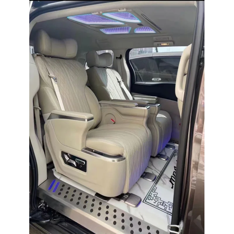 Fits Multivan, Caravelle, Luxury Leather VIP Airline Style Car Seat with Air Massage & Reclining Function
Fits Multivan, Caravelle, Luxury Leather VIP Airline Style Car Seat with Air Massage & Reclining Function