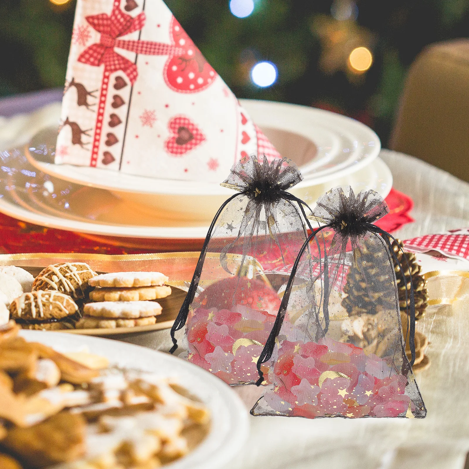 50 pcs Jewelry Storage Bags Mesh Small Drawstring Pouches Travel Beads Party Favors Organizer Gift Bags Bulk Portable
50 pcs Jewelry Storage Bags Mesh Small Drawstring Pouches Travel Beads Party Favors Organizer Gift Bags Bulk Portable