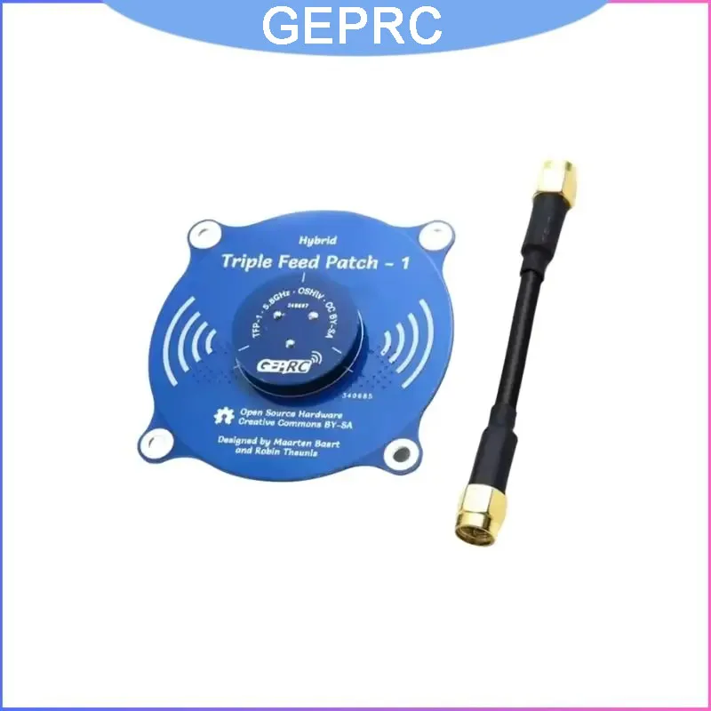 Антенна FPV GEPRC Triple Feed Patch-1 5.8ГГц 9.4dBi, с круговой поляризацией RHCP/LHCP SMA для очков Fatshark Skyzone, для дальних полётов, DIY
Антенна FPV GEPRC Triple Feed Patch-1 5.8ГГц 9.4dBi, с круговой поляризацией RHCP/LHCP SMA для очков Fatshark Skyzone, для дальних полётов, DIY