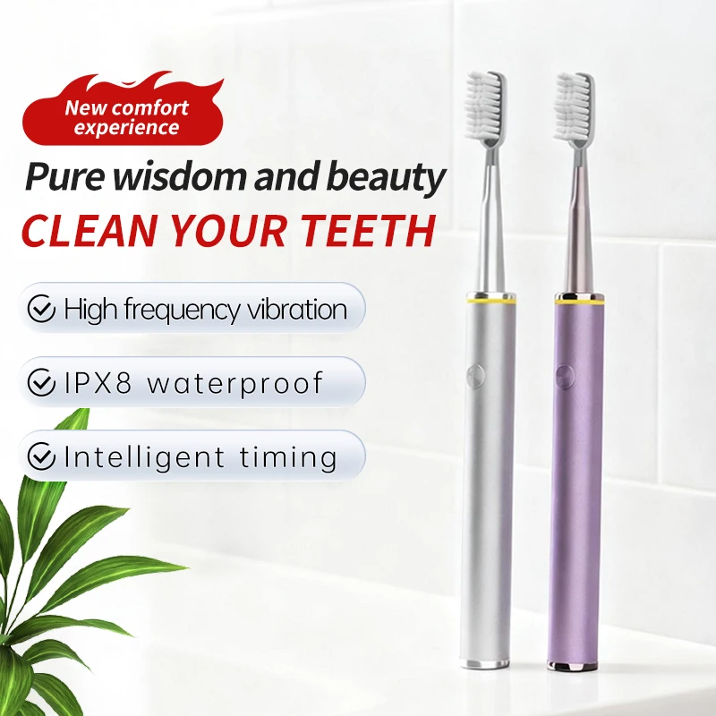2025Электрическая зубная щетка, умственная тонкая щетка для тела, специально для женщин, чистая мудрость, красота, мягкая щетина DuPont
2025Электрическая зубная щетка, умственная тонкая щетка для тела, специально для женщин, чистая мудрость, красота, мягкая щетина DuPont