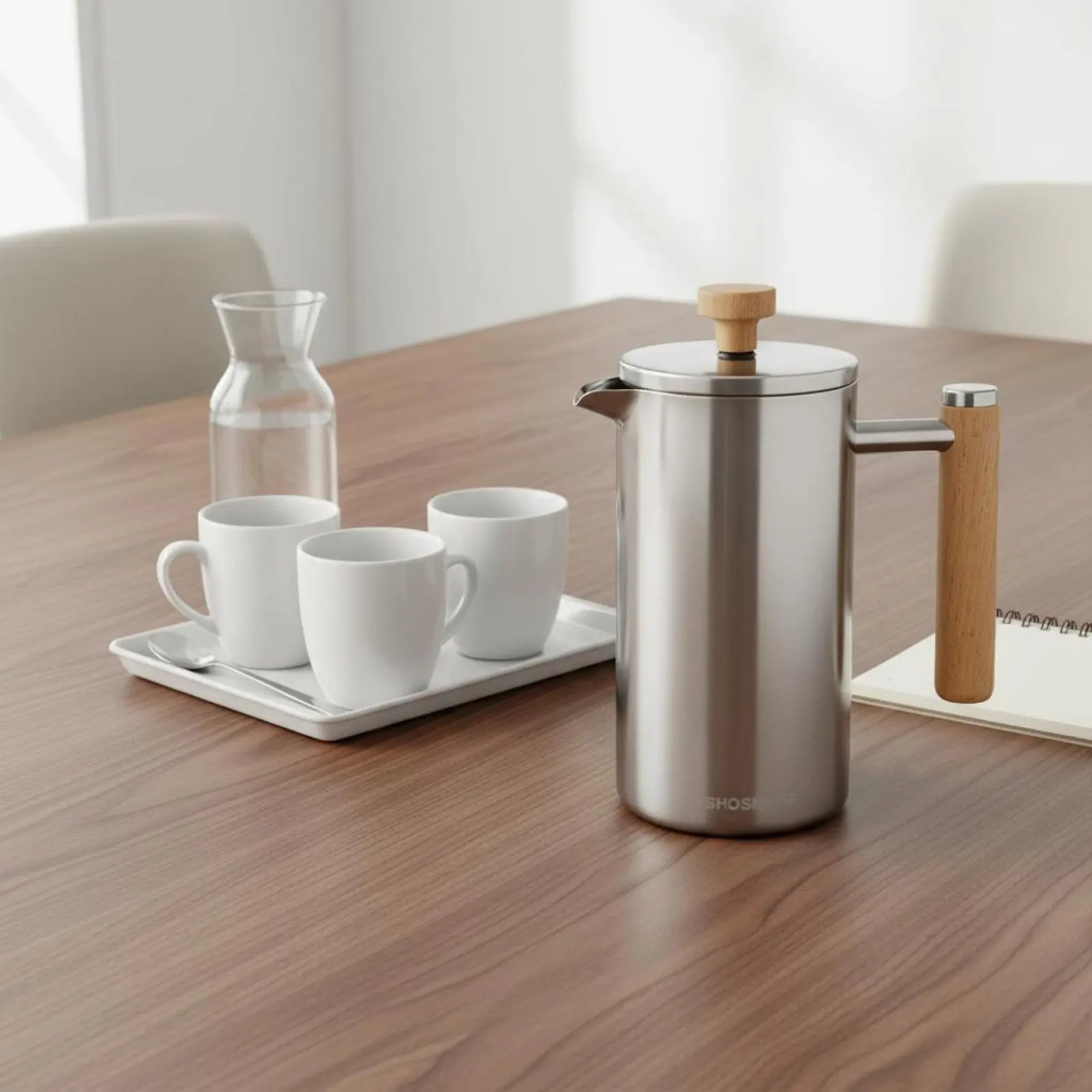 Coffee Press Coffee Brewer Spill-Resistant-Resistant Spout Coffee Press Insulated Coffee Plunger Versatile Non-Slip Base
Coffee Press Coffee Brewer Spill-Resistant-Resistant Spout Coffee Press Insulated Coffee Plunger Versatile Non-Slip Base