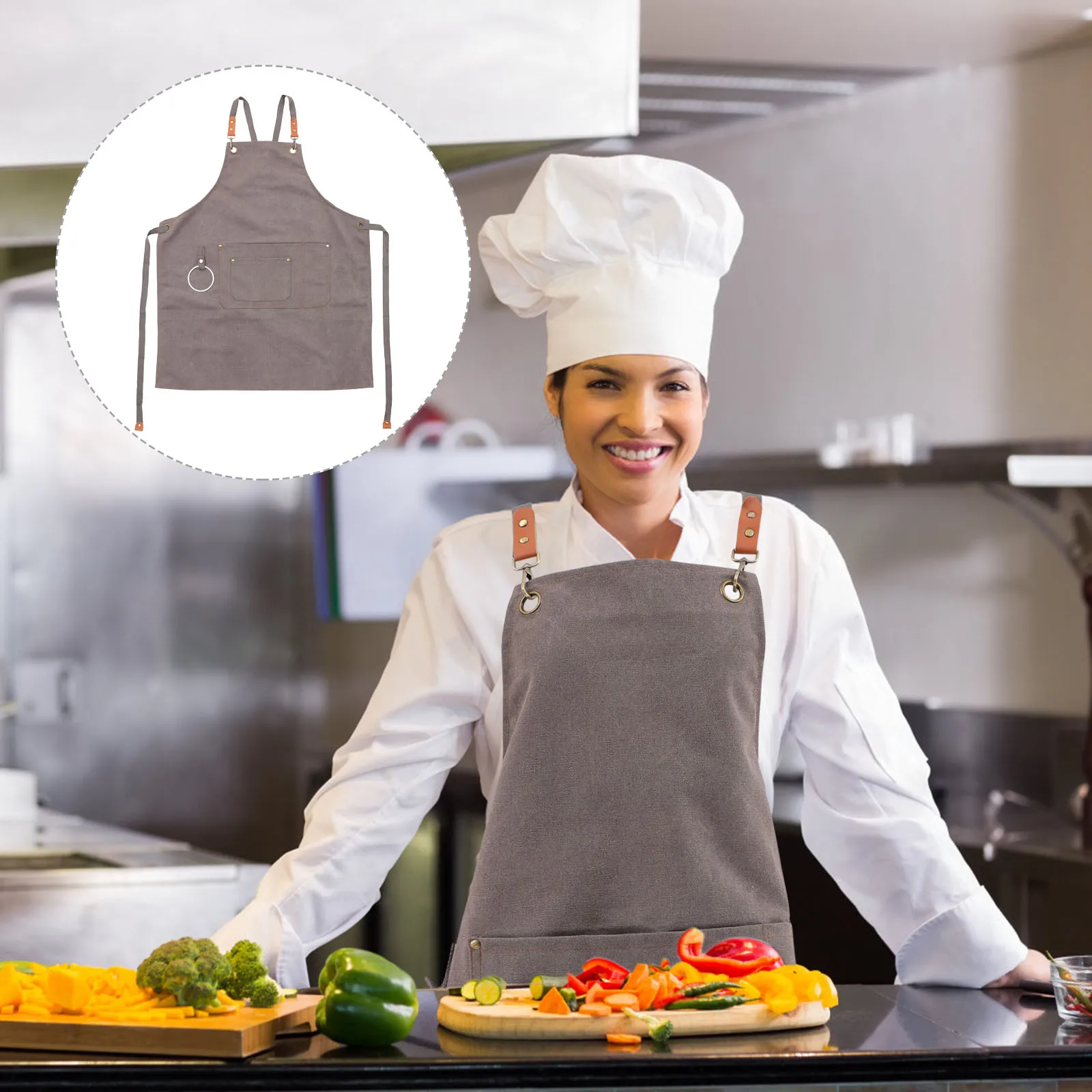 Adjustable Canvas Apron For Men Women Hairdresser Bartender Salon Kitchen Garden Painting Grilling Stylist Work
Adjustable Canvas Apron For Men Women Hairdresser Bartender Salon Kitchen Garden Painting Grilling Stylist Work