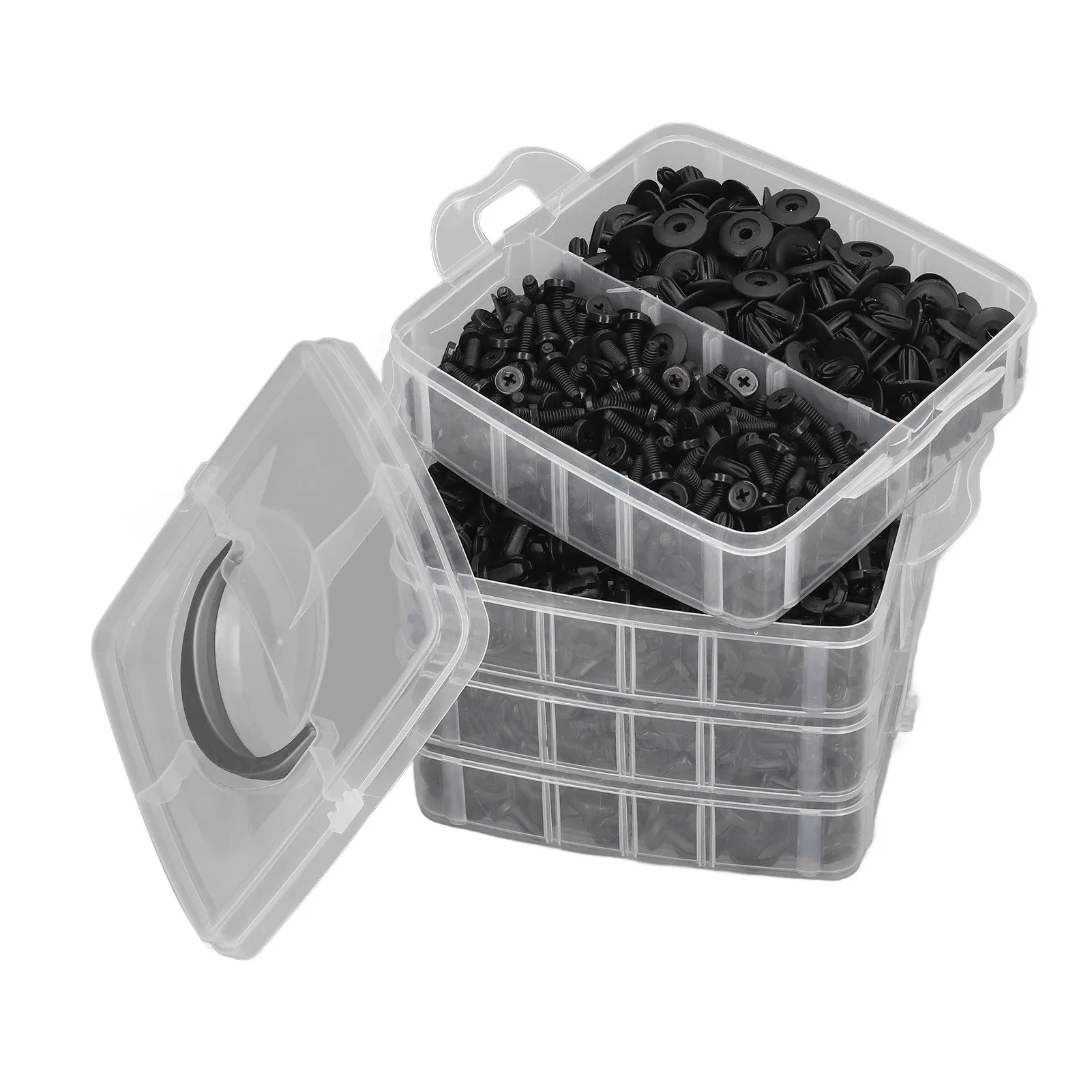 900 Pcs Set Bumper Clips 5mm 6mm 6.8mm 8.5mm Car Retainer Auto Push Fastener ABS Plastic Pin Rivet
900 Pcs Set Bumper Clips 5mm 6mm 6.8mm 8.5mm Car Retainer Auto Push Fastener ABS Plastic Pin Rivet
