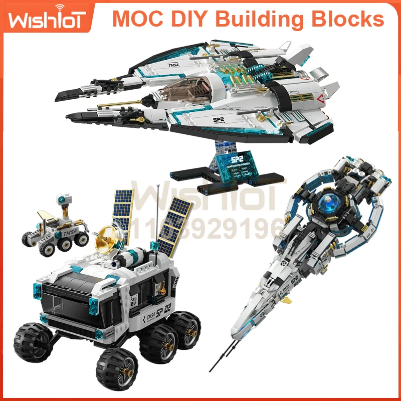 Star Cruiser Space Fighter Building Blocks Small Granule DIY Assembly Model Sci-Fi Spacecraft Series Creative for Kids Gift
Star Cruiser Space Fighter Building Blocks Small Granule DIY Assembly Model Sci-Fi Spacecraft Series Creative for Kids Gift