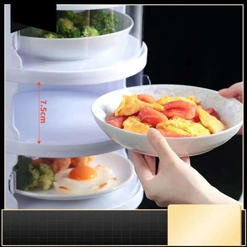 Food Heat Shield, Transparent Stackable Dustproof, Leftovers Food Storage Container Kitchen Organization-N37R
Food Heat Shield, Transparent Stackable Dustproof, Leftovers Food Storage Container Kitchen Organization-N37R