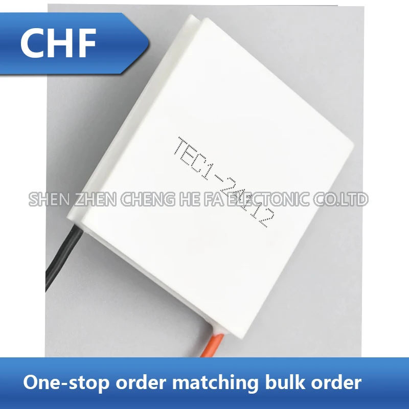 TEC1-24112 Ultra-high Power Thermoelectric Cooling Chip - Semiconductor Electronic Cooling for Cold Water 60*60mm
TEC1-24112 Ultra-high Power Thermoelectric Cooling Chip - Semiconductor Electronic Cooling for Cold Water 60*60mm