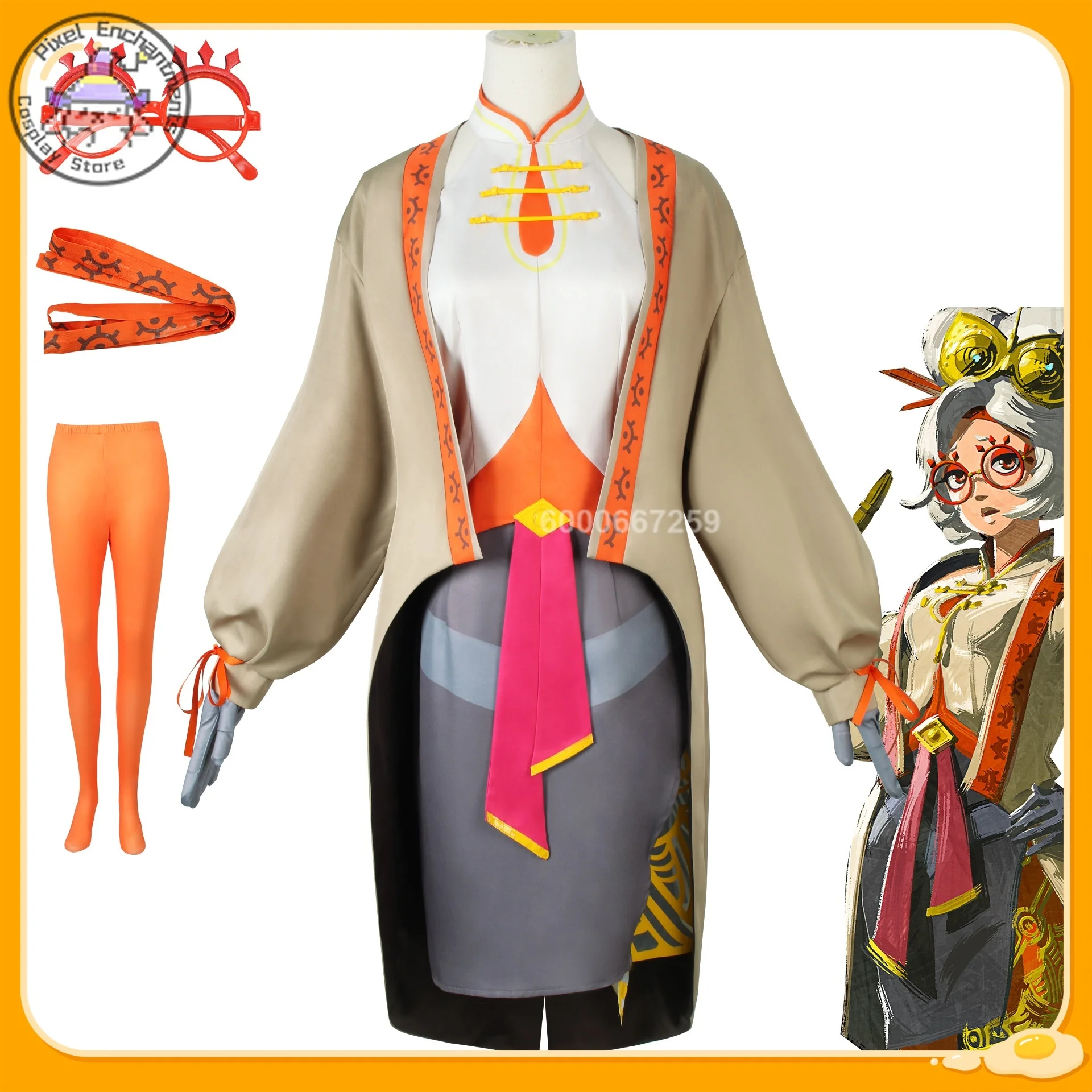 Main Character Purya Game - Inspired Cosplay Costume Fairy Set Role-playing As Game Characters with Identical Outfits Layered
Main Character Purya Game - Inspired Cosplay Costume Fairy Set Role-playing As Game Characters with Identical Outfits Layered