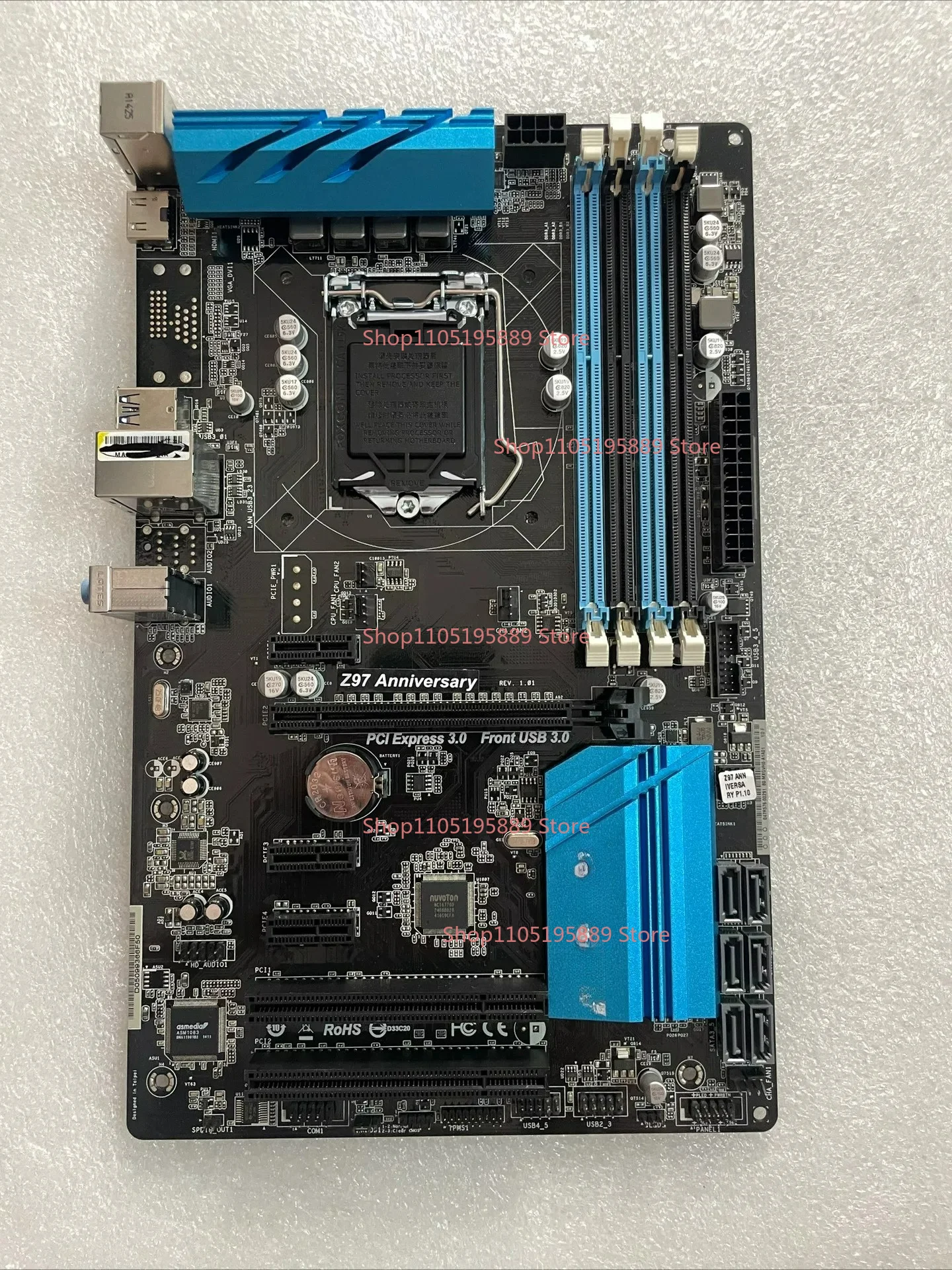 For ASRock Z97 Anniversary Edition
For ASRock Z97 Anniversary Edition