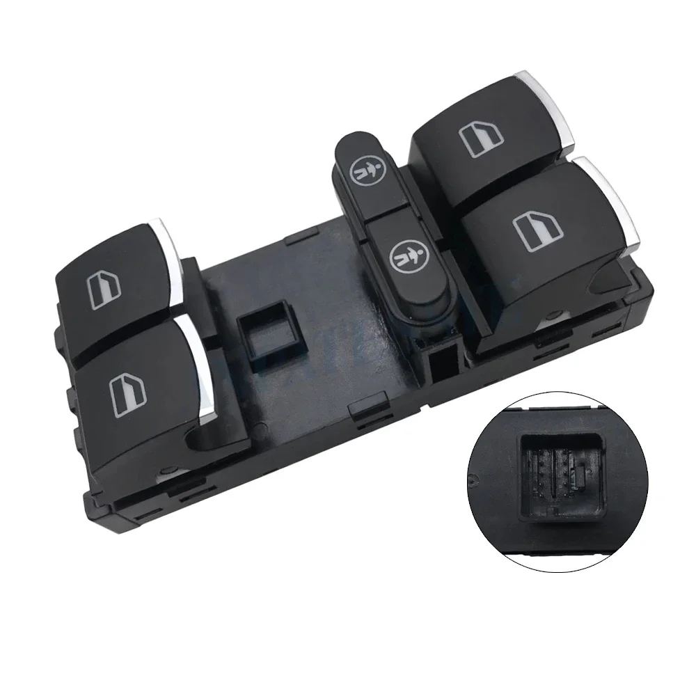 7P6959857 Front Driver Door Master Power Window Switch Button For VW Touran Sharan 2011-2016 Touareg For Alhambra 2011-2016
7P6959857 Front Driver Door Master Power Window Switch Button For VW Touran Sharan 2011-2016 Touareg For Alhambra 2011-2016