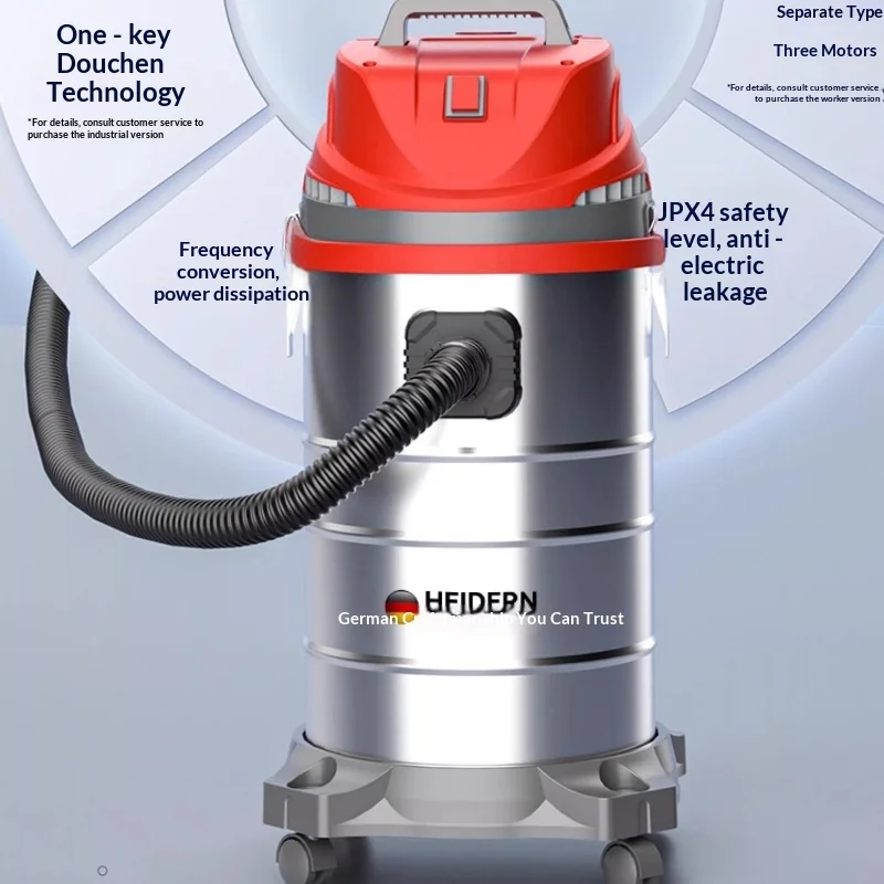 Промышленный пылесос для влажной и сухой уборки HEPA-фильтр, пылесборник, сверхмощный портативный 30 л, ручной мастерской на строительной площадке
Промышленный пылесос для влажной и сухой уборки HEPA-фильтр, пылесборник, сверхмощный портативный 30 л, ручной мастерской на строительной площадке