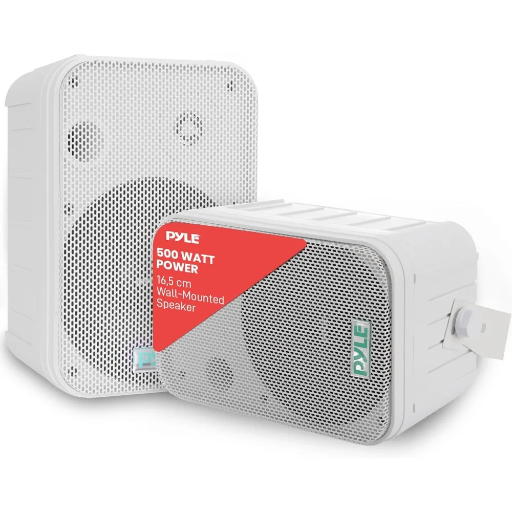 Пара 2-полосных акустических систем, пиковая мощность 500 Вт, 16,51 см, пассивная защита от атмосферных воздействий, настенная/потолочная система, сверхмощное универсальное крепление
Пара 2-полосных акустических систем, пиковая мощность 500 Вт, 16,51 см, пассивная защита от атмосферных воздействий, настенная/потолочная система, сверхмощное универсальное крепление