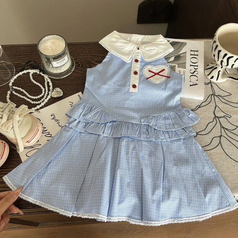 Jumper Skirt 2025 New Summer Korean Fashionable Sweet Cute Casual Checkered Bow College Style Jumper Skirt
Jumper Skirt 2025 New Summer Korean Fashionable Sweet Cute Casual Checkered Bow College Style Jumper Skirt