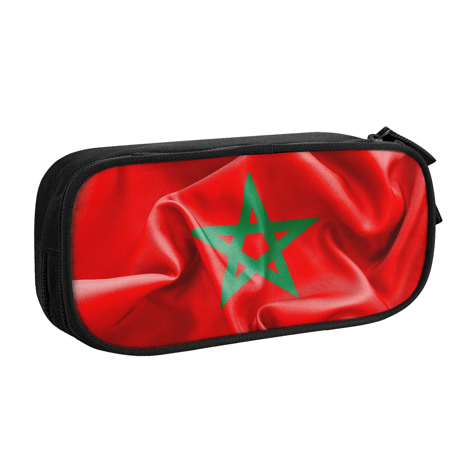 New Morocco Flag Pencil Case Moroccan Pencilcases Pen for Girls Boys Big Capacity Bag School Supplies Gifts Stationery
New Morocco Flag Pencil Case Moroccan Pencilcases Pen for Girls Boys Big Capacity Bag School Supplies Gifts Stationery