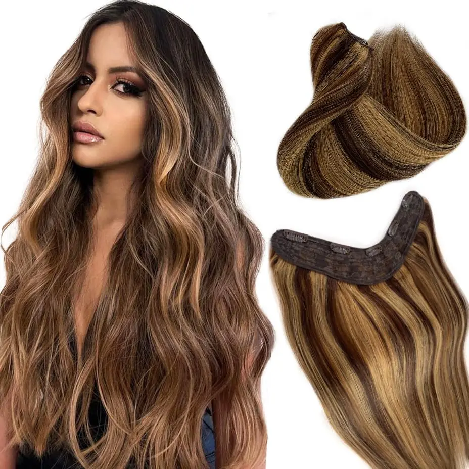 Highlight #4/27 Straight One Piece Clip In Hair Extensions Brazilian Hair 3/4 Full Head 5 Clip In Human Hair Extensions Ombre
Highlight #4/27 Straight One Piece Clip In Hair Extensions Brazilian Hair 3/4 Full Head 5 Clip In Human Hair Extensions Ombre