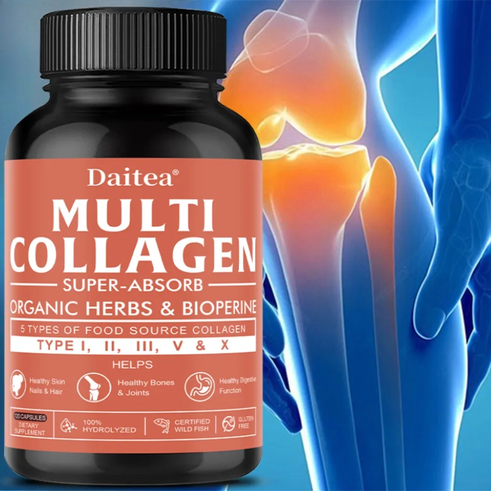 Collagen Peptides - Promotes Healthy Hair and Strong Nails, Improve Gut Function and Digestion, Enhances Joint Flexibility
Collagen Peptides - Promotes Healthy Hair and Strong Nails, Improve Gut Function and Digestion, Enhances Joint Flexibility