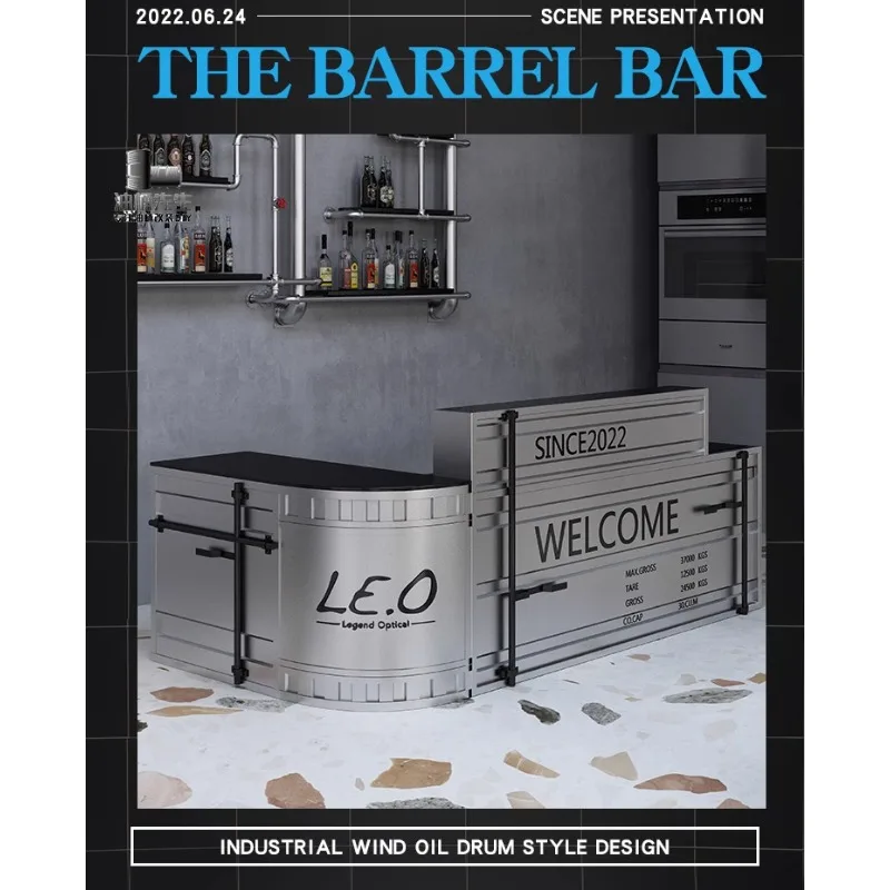 Креативная касса из кованого железа на заказ, контейнерный угловой бар, ретро-ресторан в индустриальном стиле, прочная мебель
Креативная касса из кованого железа на заказ, контейнерный угловой бар, ретро-ресторан в индустриальном стиле, прочная мебель