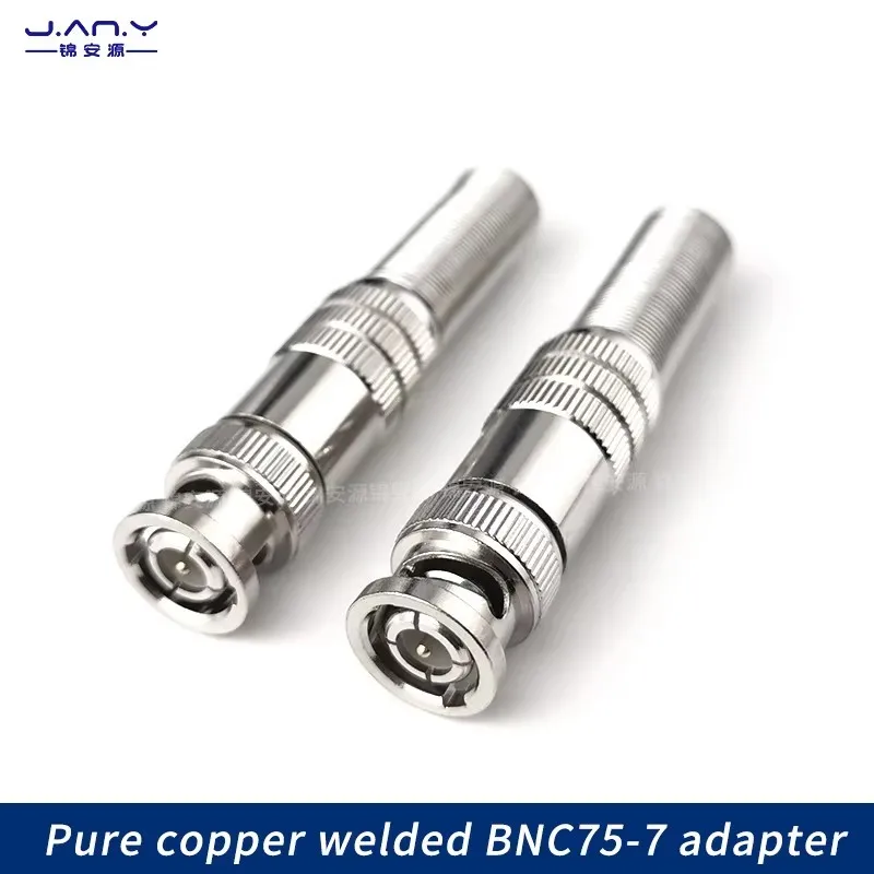 75-7 copper nickel plated BNC connector RF coaxial connector high-definition SDI RF connector RG11 soldered Q9 male connector
75-7 copper nickel plated BNC connector RF coaxial connector high-definition SDI RF connector RG11 soldered Q9 male connector