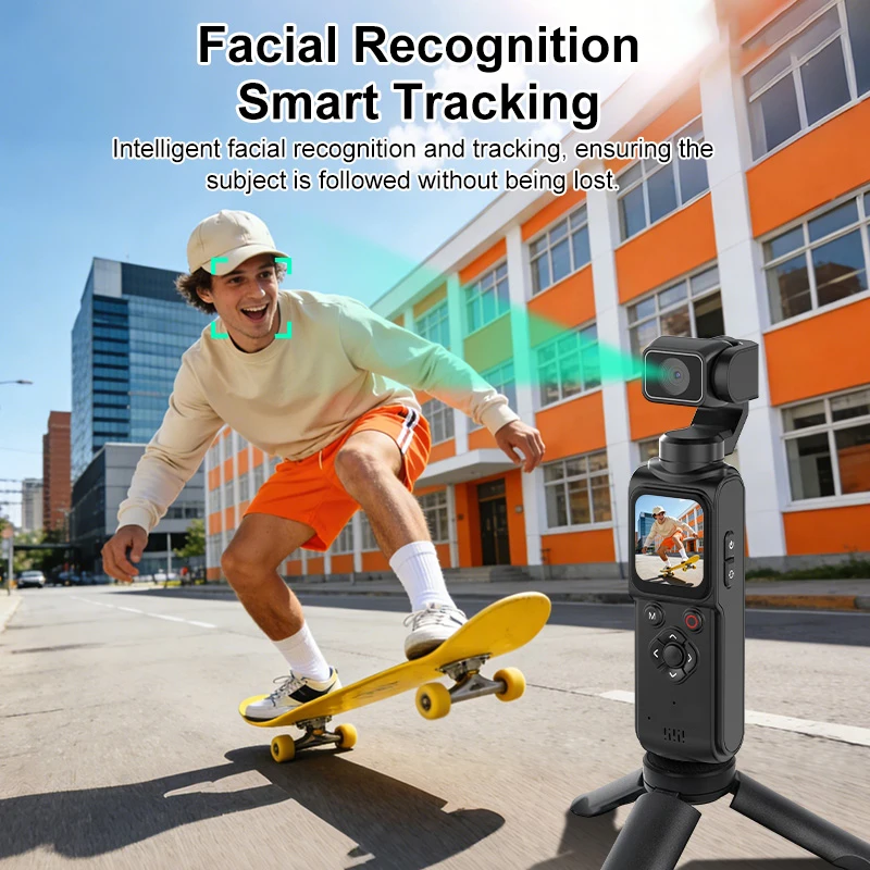 New Pocket Camera 4K with 330° Face Tracking,Gimbal Stabilizer 1.72 Inch Touch Screen 4K 64MP Pocket Vlog Camera WiFi Camera
New Pocket Camera 4K with 330° Face Tracking,Gimbal Stabilizer 1.72 Inch Touch Screen 4K 64MP Pocket Vlog Camera WiFi Camera