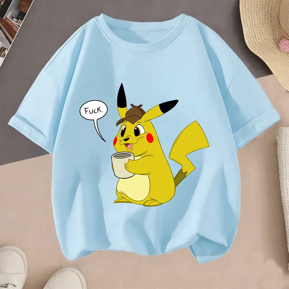 Hot Sale Pikachu Cartoon 2026 Casual Summer Short Sleeve Tops 2D For Teenagers Kids Boys Girls Print
Hot Sale Pikachu Cartoon 2026 Casual Summer Short Sleeve Tops 2D For Teenagers Kids Boys Girls Print