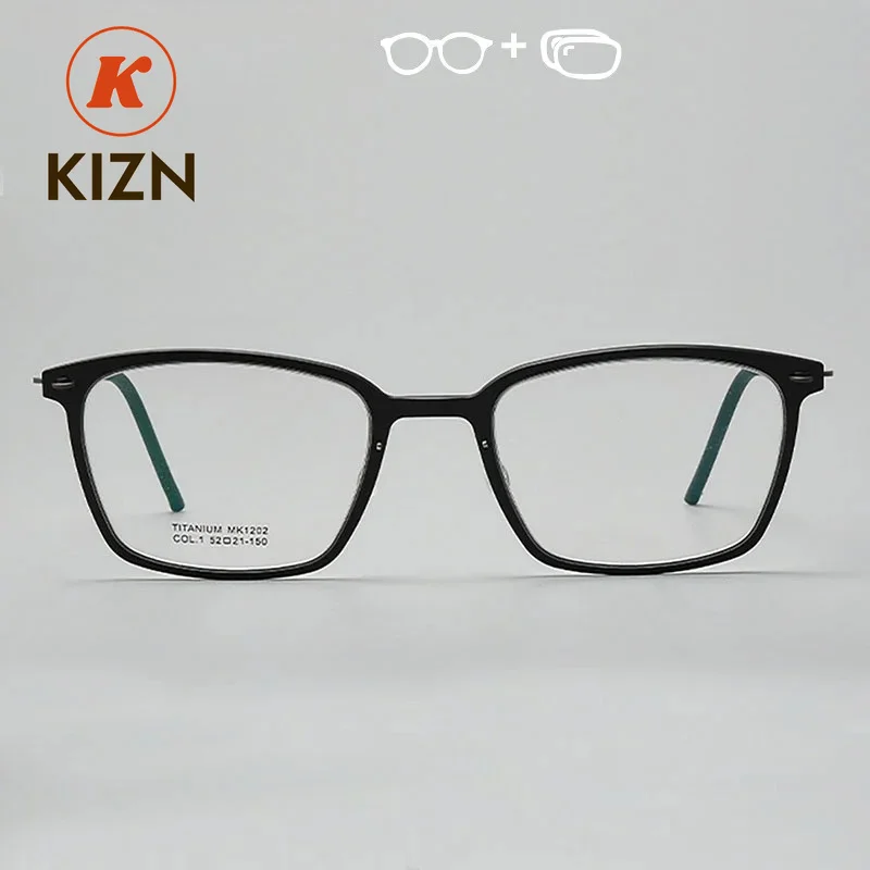 KIZN Customized Prescription Glasses Eyewear Morten Denmark Eyewear Frame Acetate Screwless Eyeglasses Men Women Titanium
KIZN Customized Prescription Glasses Eyewear Morten Denmark Eyewear Frame Acetate Screwless Eyeglasses Men Women Titanium