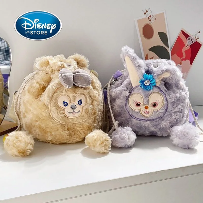 Disney Duffy Bear Girl Plush Bucket Backpack Cartoon Stellalou Cute Crossbody Coin Purse Shoulder Bag Elastic Band Mini Bags
Disney Duffy Bear Girl Plush Bucket Backpack Cartoon Stellalou Cute Crossbody Coin Purse Shoulder Bag Elastic Band Mini Bags