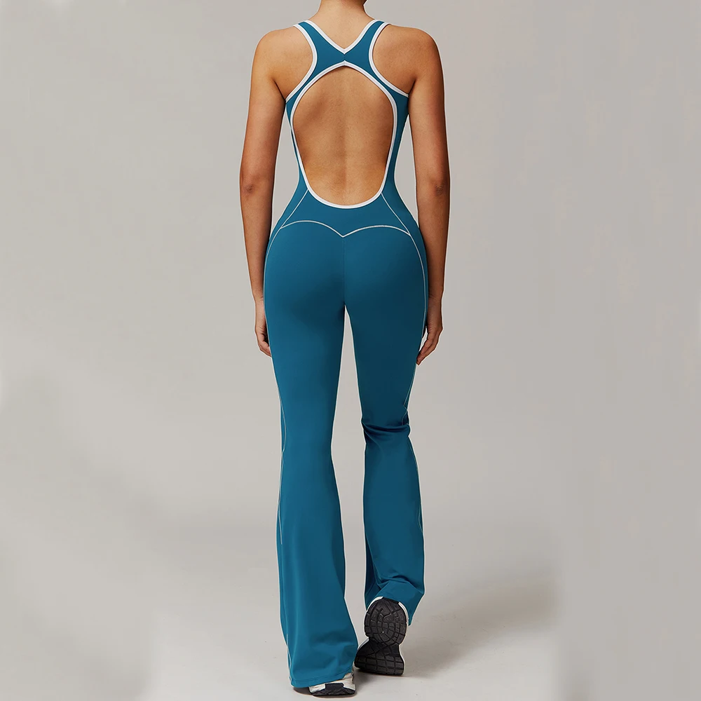 Hollow Out Beauty Back Yoga Jumpsuit Sportswear Women Gym Clothes Running Fitness Yoga Bodysuit Backless Jumpsuits Sports Set
Hollow Out Beauty Back Yoga Jumpsuit Sportswear Women Gym Clothes Running Fitness Yoga Bodysuit Backless Jumpsuits Sports Set