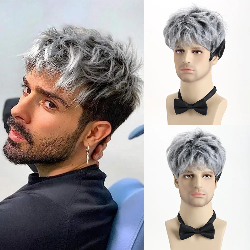 Synthetic Short Curly Men’s Wig Cap, Small Curls Male Hairpiece, Fashion Male Synthetic Hair Cosplay Party, Breathable Hair Net,
Synthetic Short Curly Men’s Wig Cap, Small Curls Male Hairpiece, Fashion Male Synthetic Hair Cosplay Party, Breathable Hair Net,