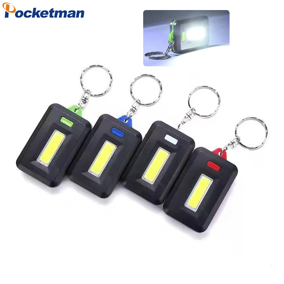 Mini Keychain COB LED Flashlight Pocket Work Light Small Emergency Torch Camping Light Keyring Torch Keychain Lights 1 PC
Mini Keychain COB LED Flashlight Pocket Work Light Small Emergency Torch Camping Light Keyring Torch Keychain Lights 1 PC