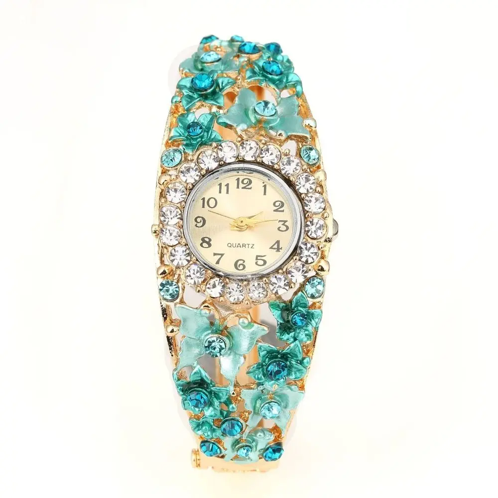 Alloy Rhinestone Dress Watch Quartz Movement Luxury Flower Butterfly Watch Round Dial Quartz Bracelet Wristwatch Fashion Wear
Alloy Rhinestone Dress Watch Quartz Movement Luxury Flower Butterfly Watch Round Dial Quartz Bracelet Wristwatch Fashion Wear