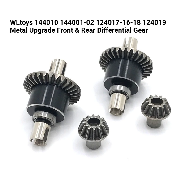 Wltoys Metal Upgraded Front Rear Differential Gear For 144010 144001 144002 124016 124017 124018 124019 Rc Car Replacement Parts
Wltoys Metal Upgraded Front Rear Differential Gear For 144010 144001 144002 124016 124017 124018 124019 Rc Car Replacement Parts